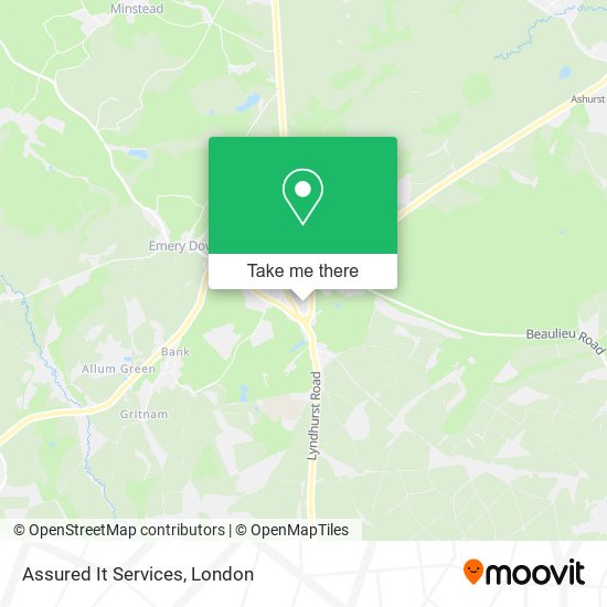 Assured It Services map