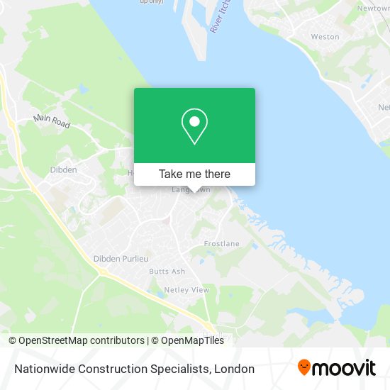 Nationwide Construction Specialists map