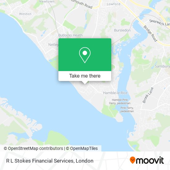 R L Stokes Financial Services map