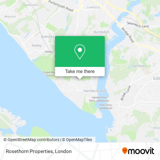 Rosethorn Properties map