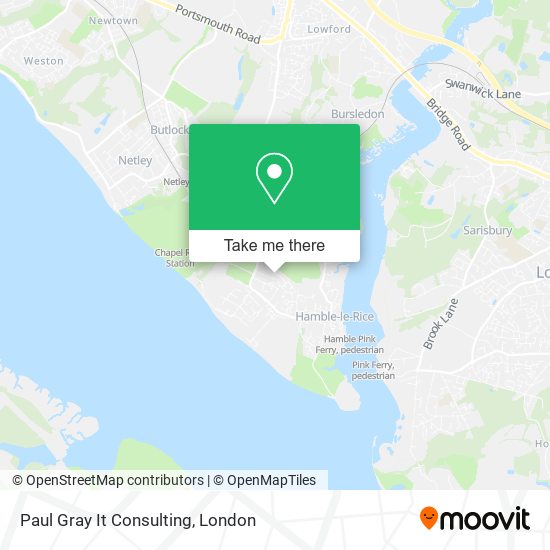 Paul Gray It Consulting map