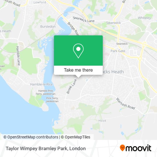 Taylor Wimpey Bramley Park map
