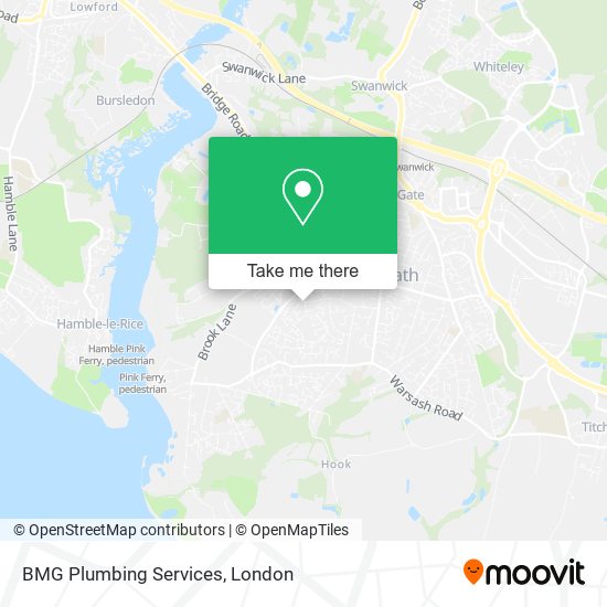 BMG Plumbing Services map