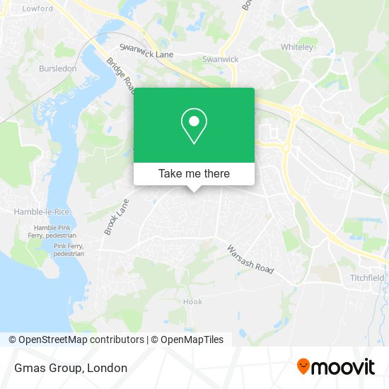 Gmas Group map