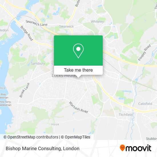 Bishop Marine Consulting map
