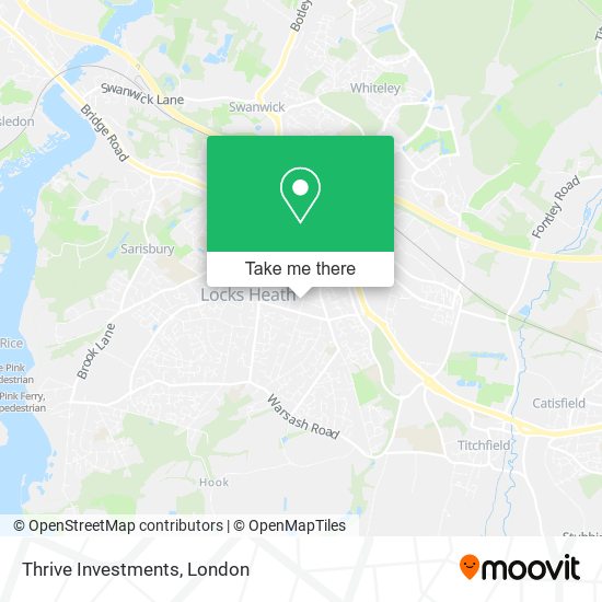 Thrive Investments map