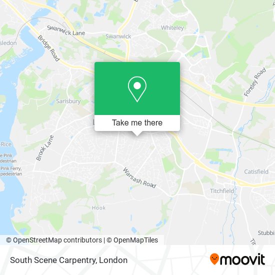 South Scene Carpentry map