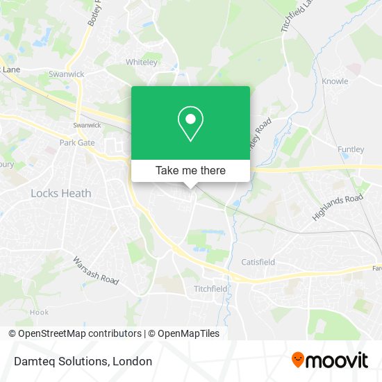 Damteq Solutions map