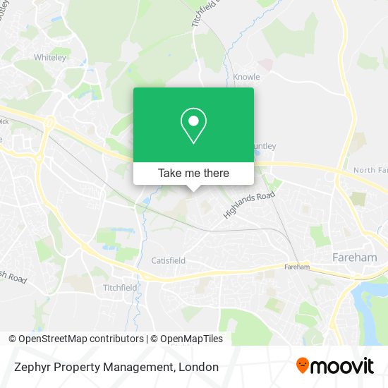 Zephyr Property Management map