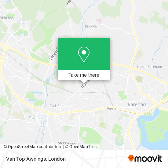 Van Top Awnings map