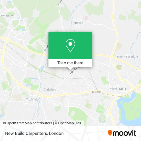 New Build Carpenters map