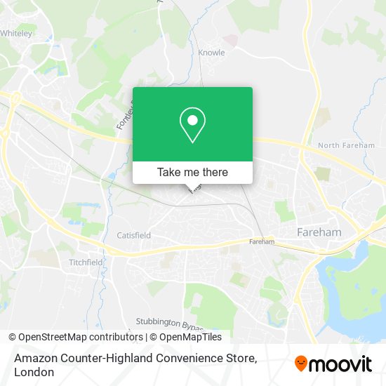 Amazon Counter-Highland Convenience Store map