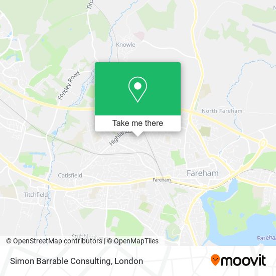 Simon Barrable Consulting map