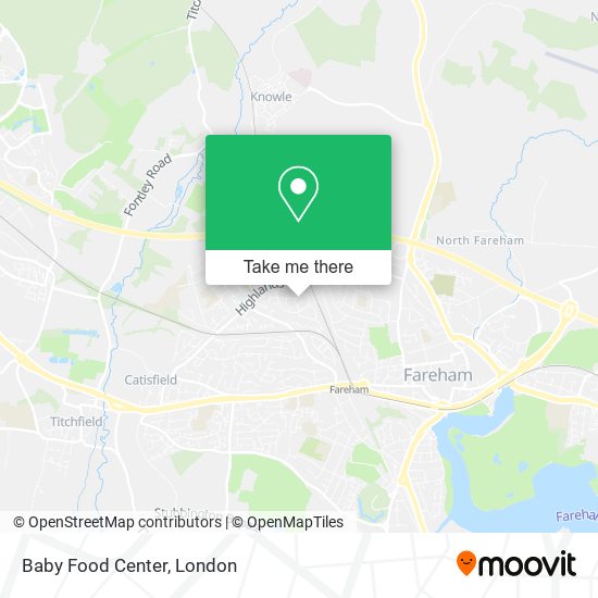 Baby Food Center map