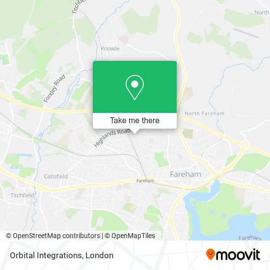 Orbital Integrations map