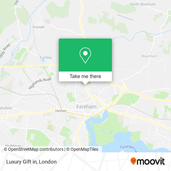 Luxury Gift in map
