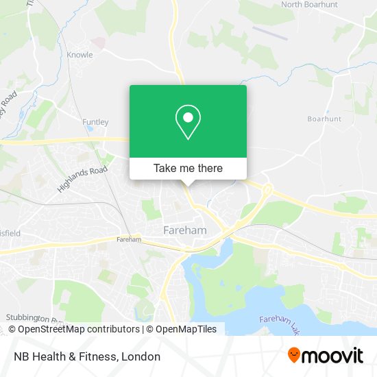 NB Health & Fitness map