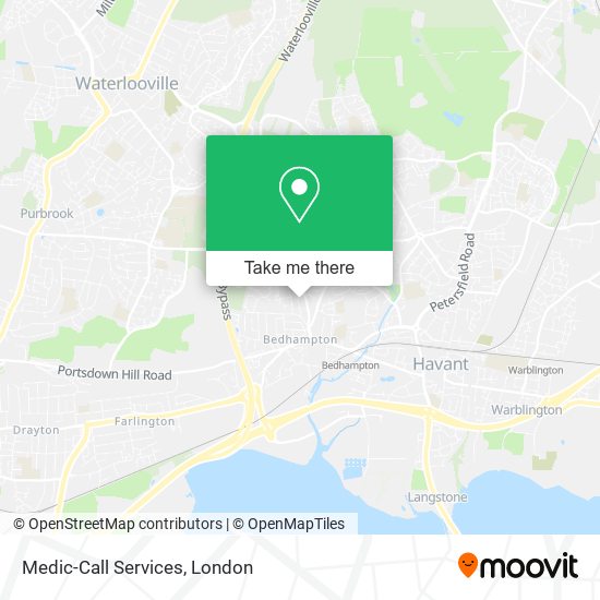 Medic-Call Services map