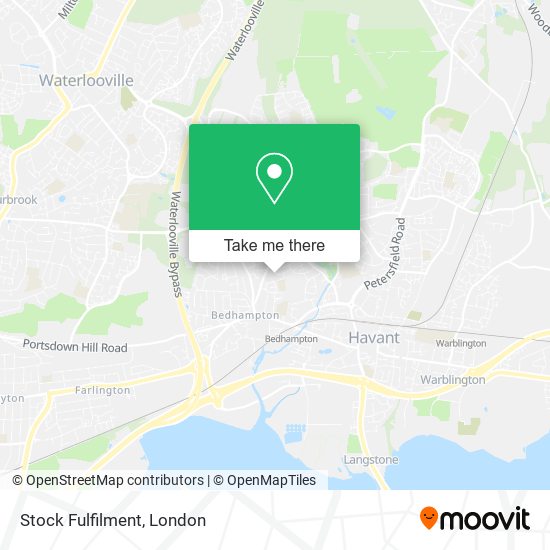 Stock Fulfilment map