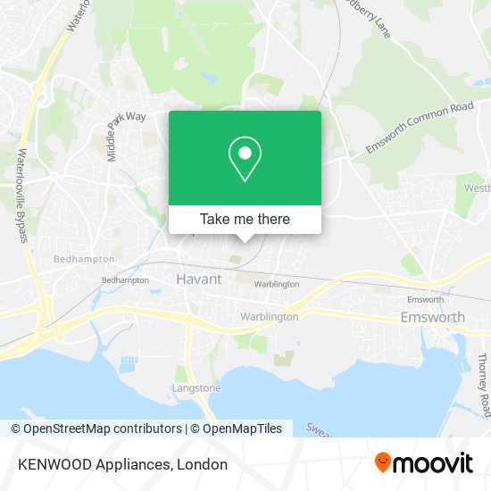 KENWOOD Appliances map