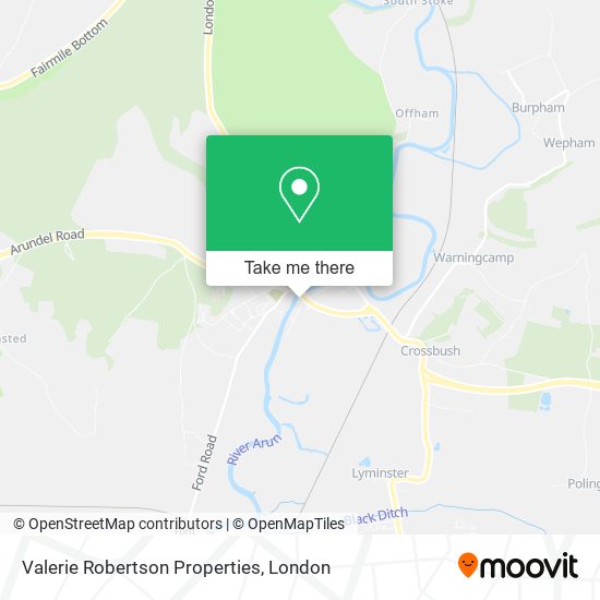 Valerie Robertson Properties map