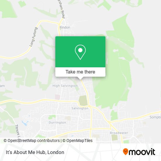 It's About Me Hub map