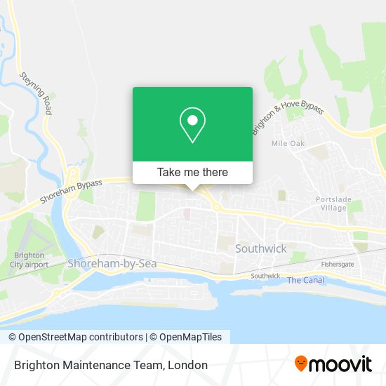 Brighton Maintenance Team map