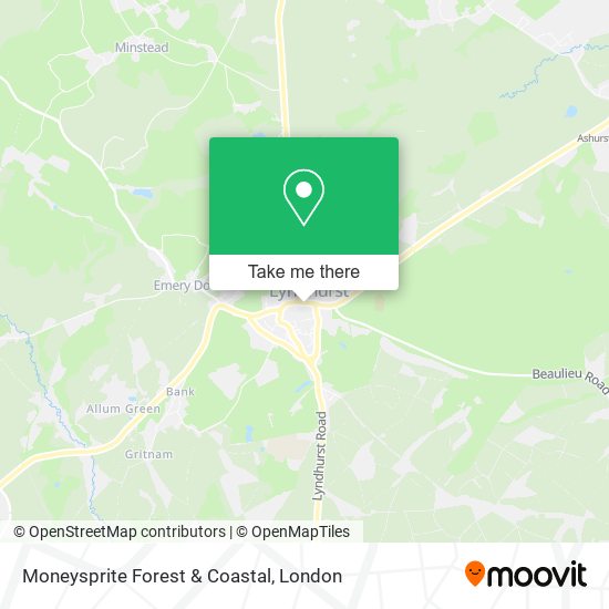 Moneysprite Forest & Coastal map