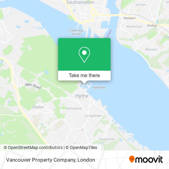 Vancouver Property Company map