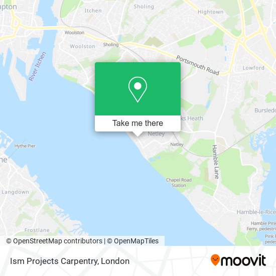 Ism Projects Carpentry map