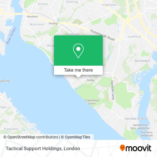 Tactical Support Holdings map