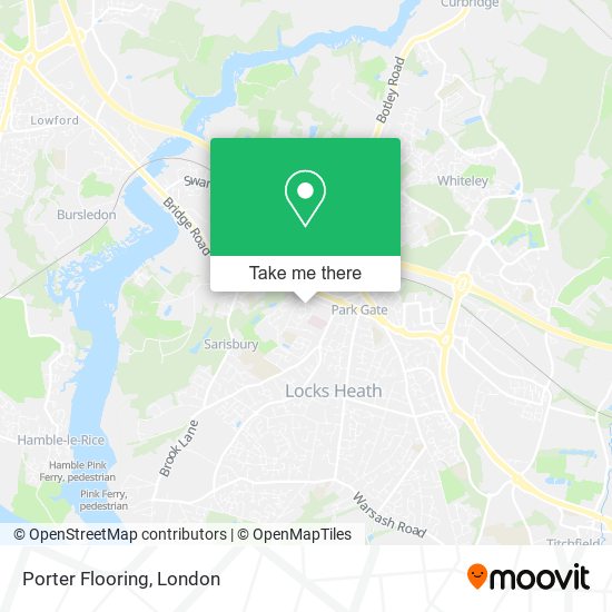 Porter Flooring map