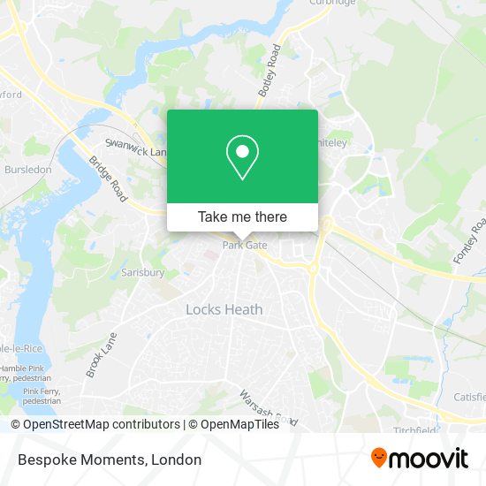 Bespoke Moments map