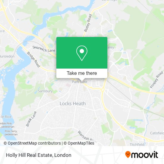 Holly Hill Real Estate map