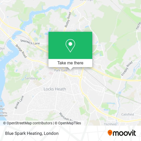 Blue Spark Heating map