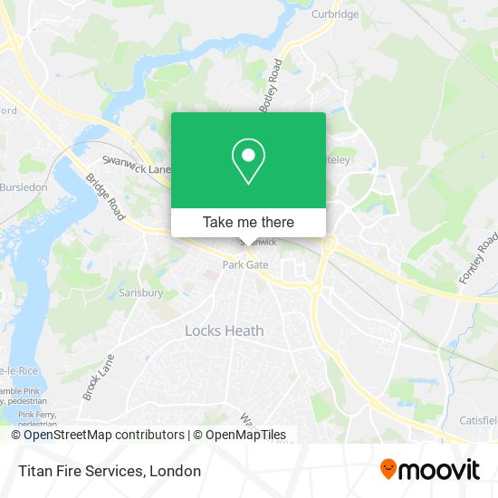 Titan Fire Services map
