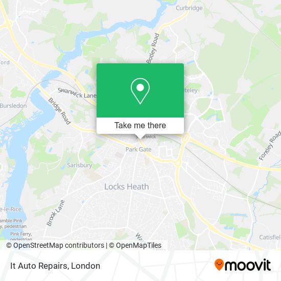 It Auto Repairs map