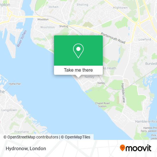 Hydronow map