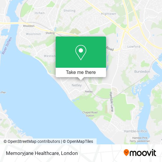 Memoryjane Healthcare map