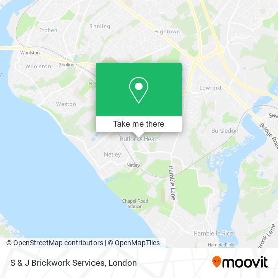 S & J Brickwork Services map