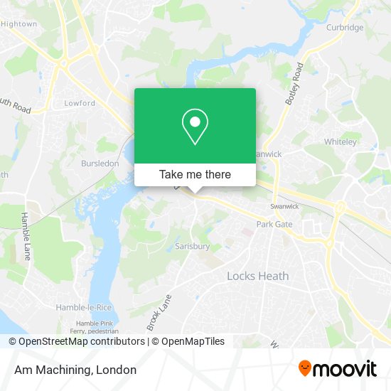 Am Machining map