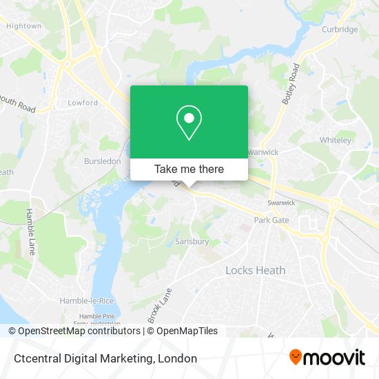 Ctcentral Digital Marketing map