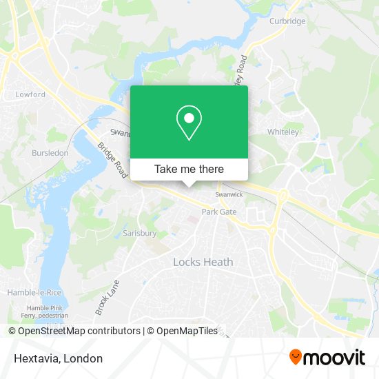 Hextavia map
