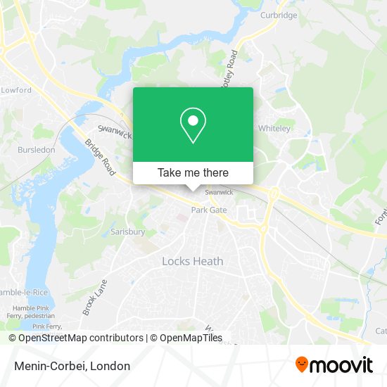 Menin-Corbei map