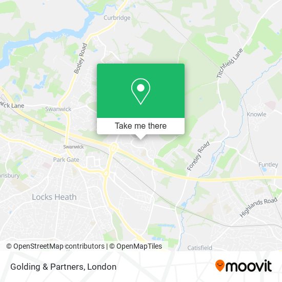 Golding & Partners map