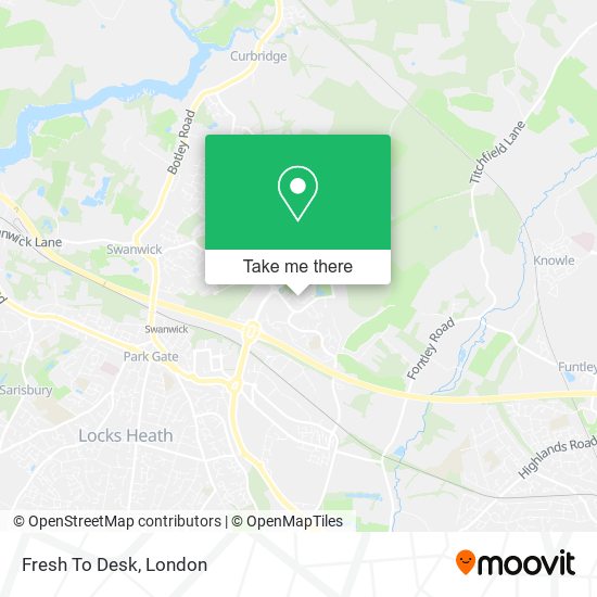 Fresh To Desk map