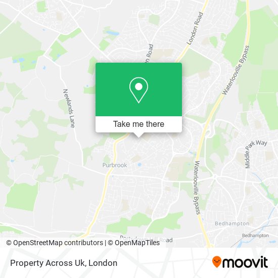 Property Across Uk map