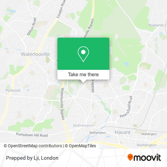 Prepped by Lji map