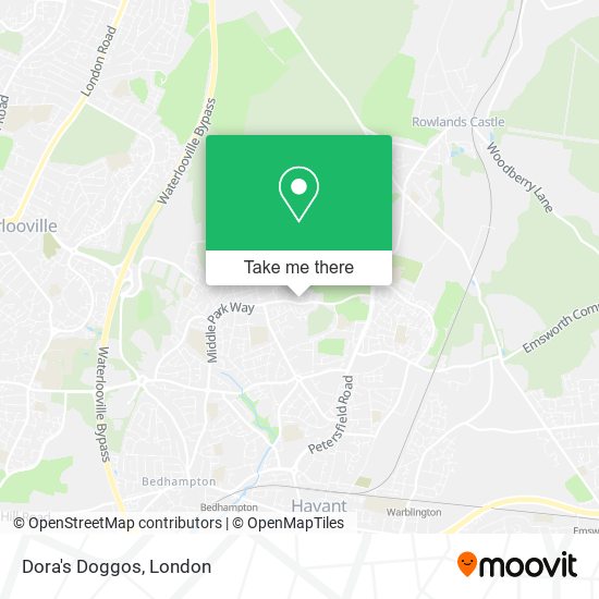 Dora's Doggos map