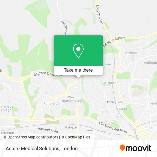 Aspire Medical Solutions map